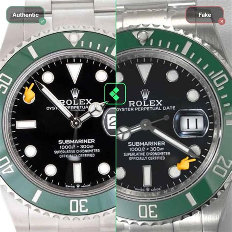 difference between real and fake rolex|rolex watches vs real ones.